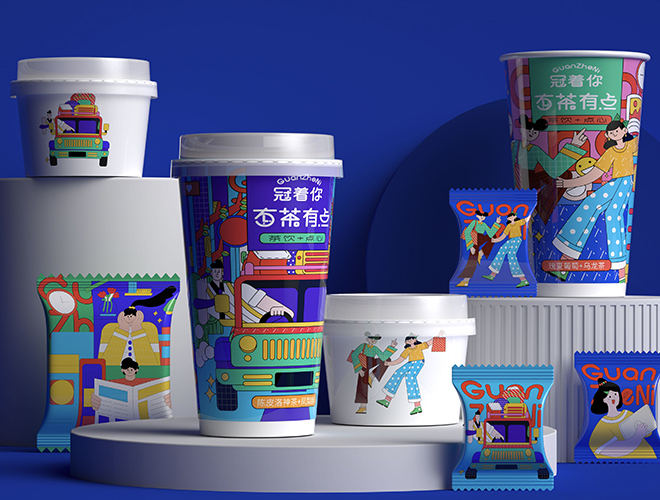 冠着你茶饮包装全案