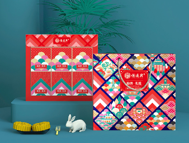 德远兴锦绣礼悦月饼礼盒
