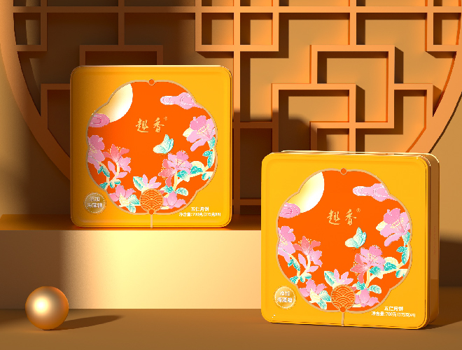 趣香-广州特色月饼礼盒
