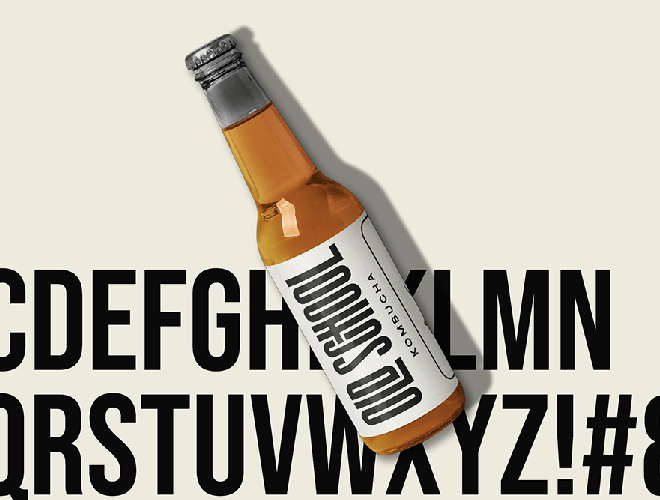 简约啤酒品牌包装设计