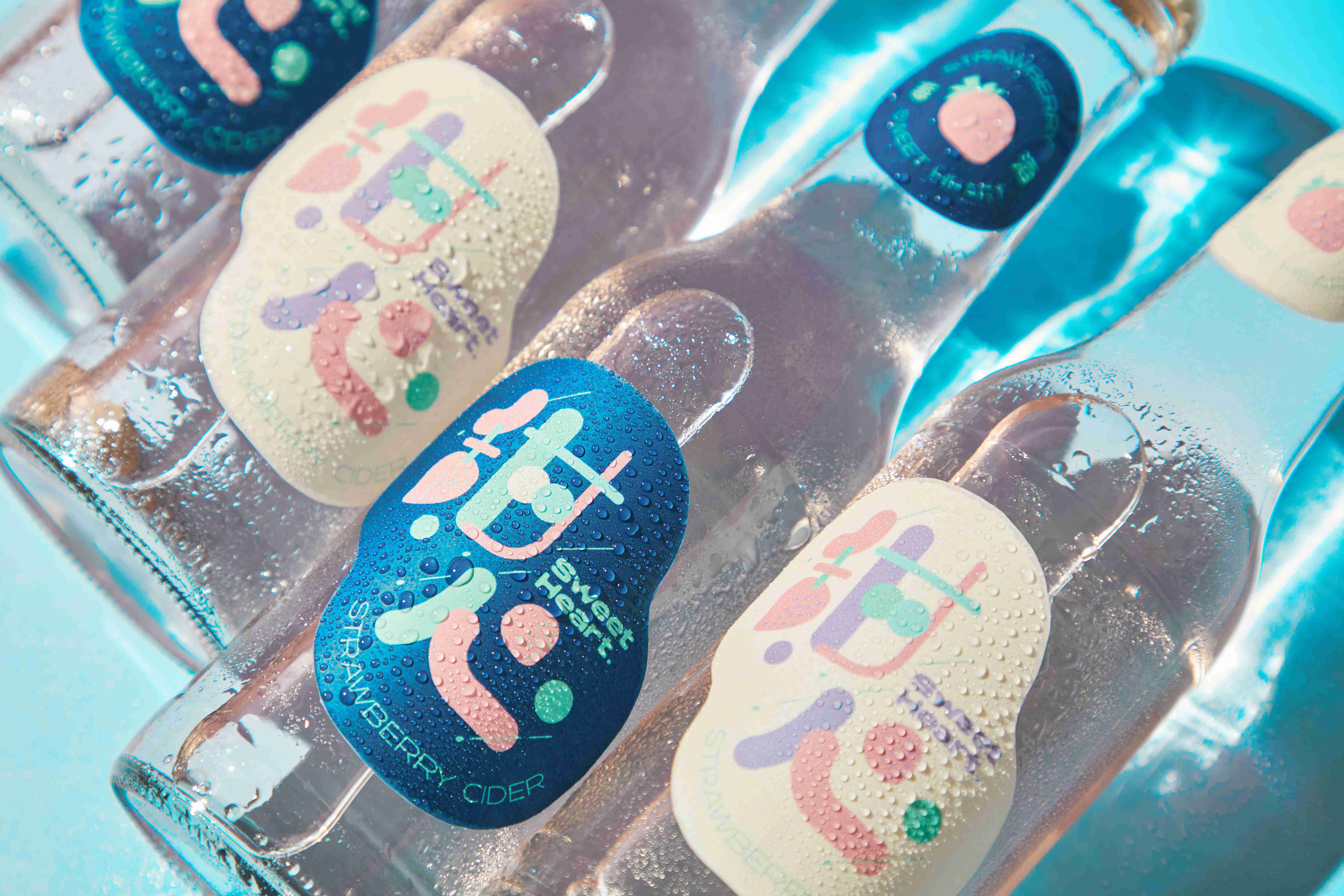 Sweet heart - Strawberry cider&nbsplabel｜甜心草莓氣泡酒 2.jpg