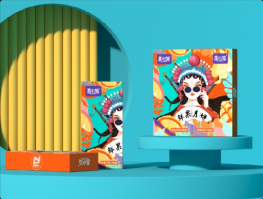 鲜果月饼包装盒